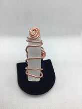 Load image into Gallery viewer, Selenite Stone Ring