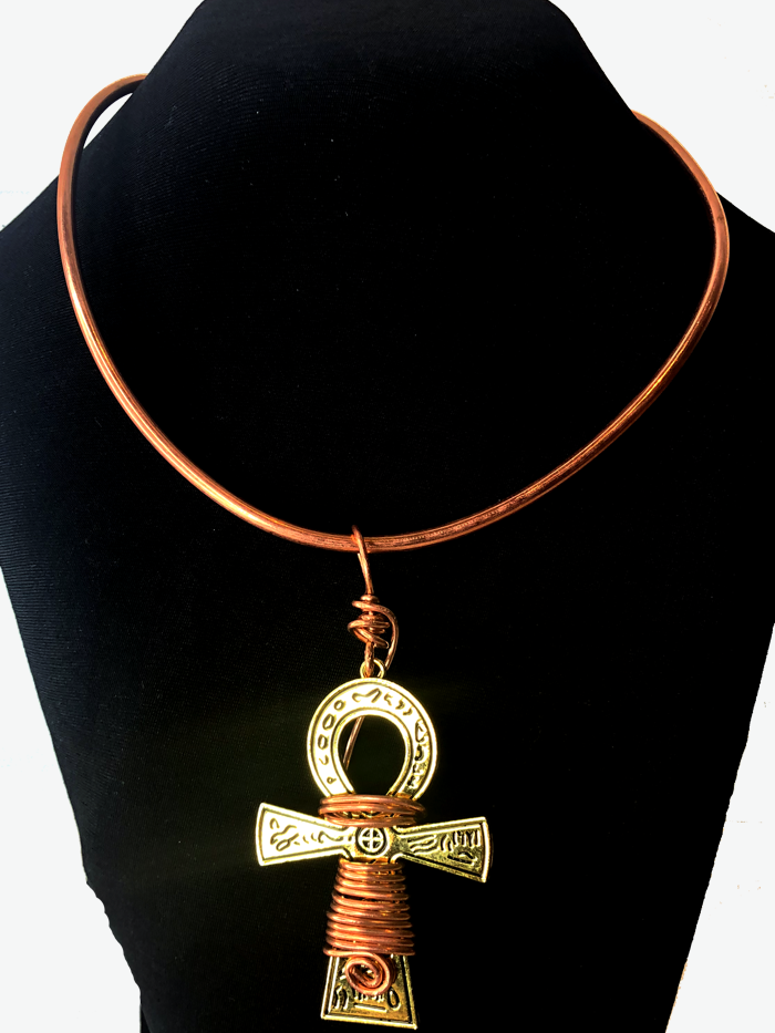 Big on sale ankh necklace